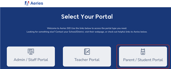 student info - contacts 