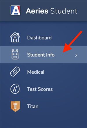 student info