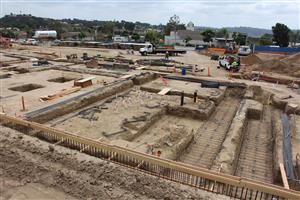 Skyline Site Underground and Footing progress 