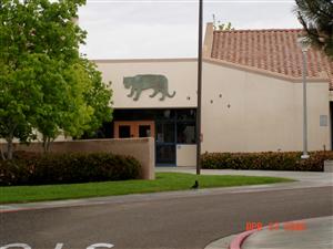 Picture of the front of Carmel Creek School 