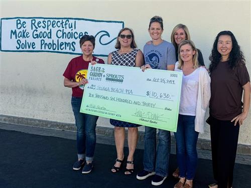 District and school leaders receive Sage Garden Project grant 