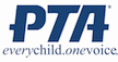 PTA logo  - PTA every child, one voice