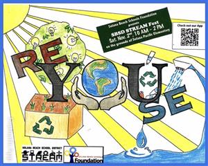 2nd Annual STREAM Fest winning student artwork 