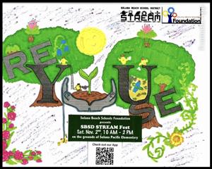 2nd Annual STREAM Fest winning student artwork 
