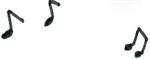 music notes clipart 