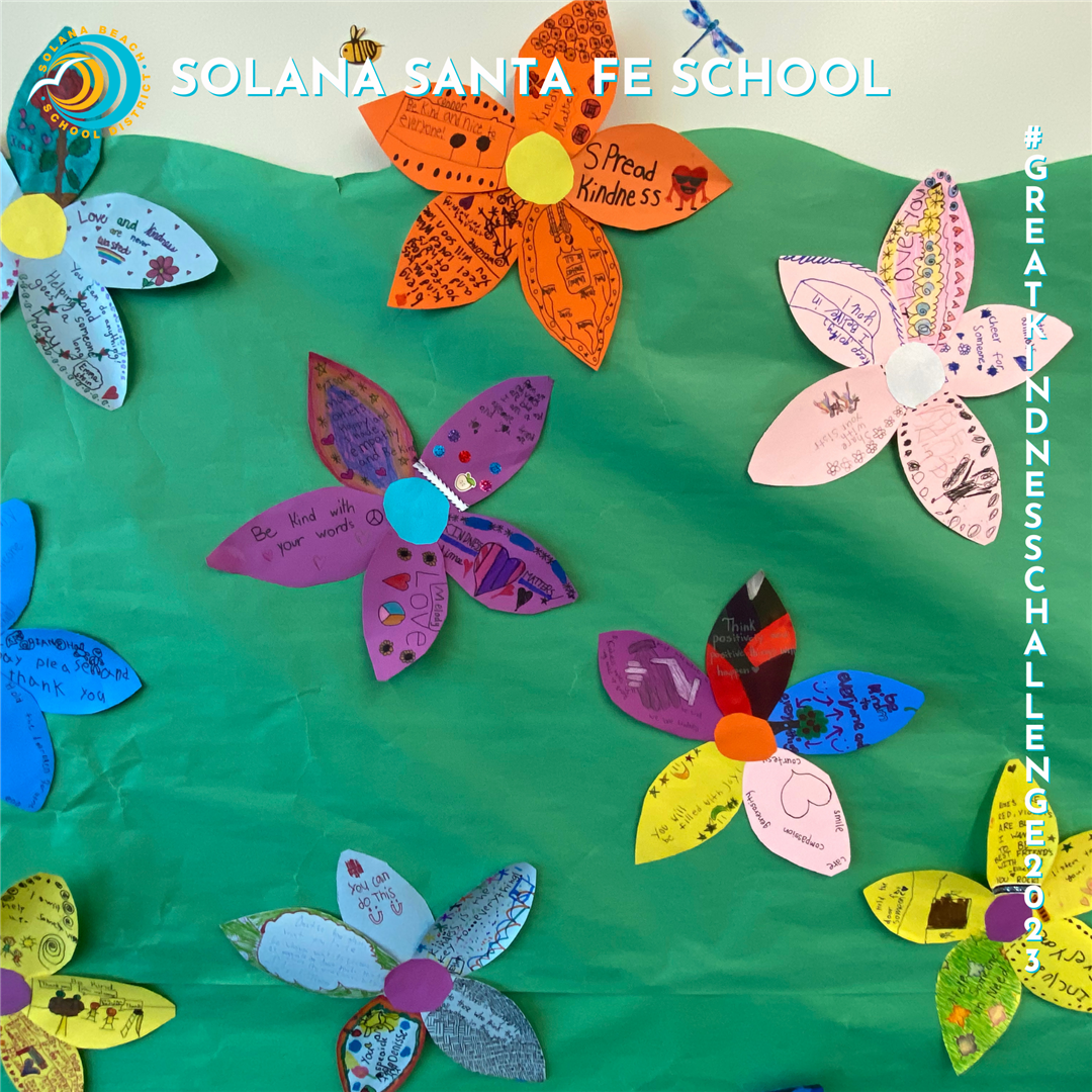 Solana Santa Fe School Kindness Wall