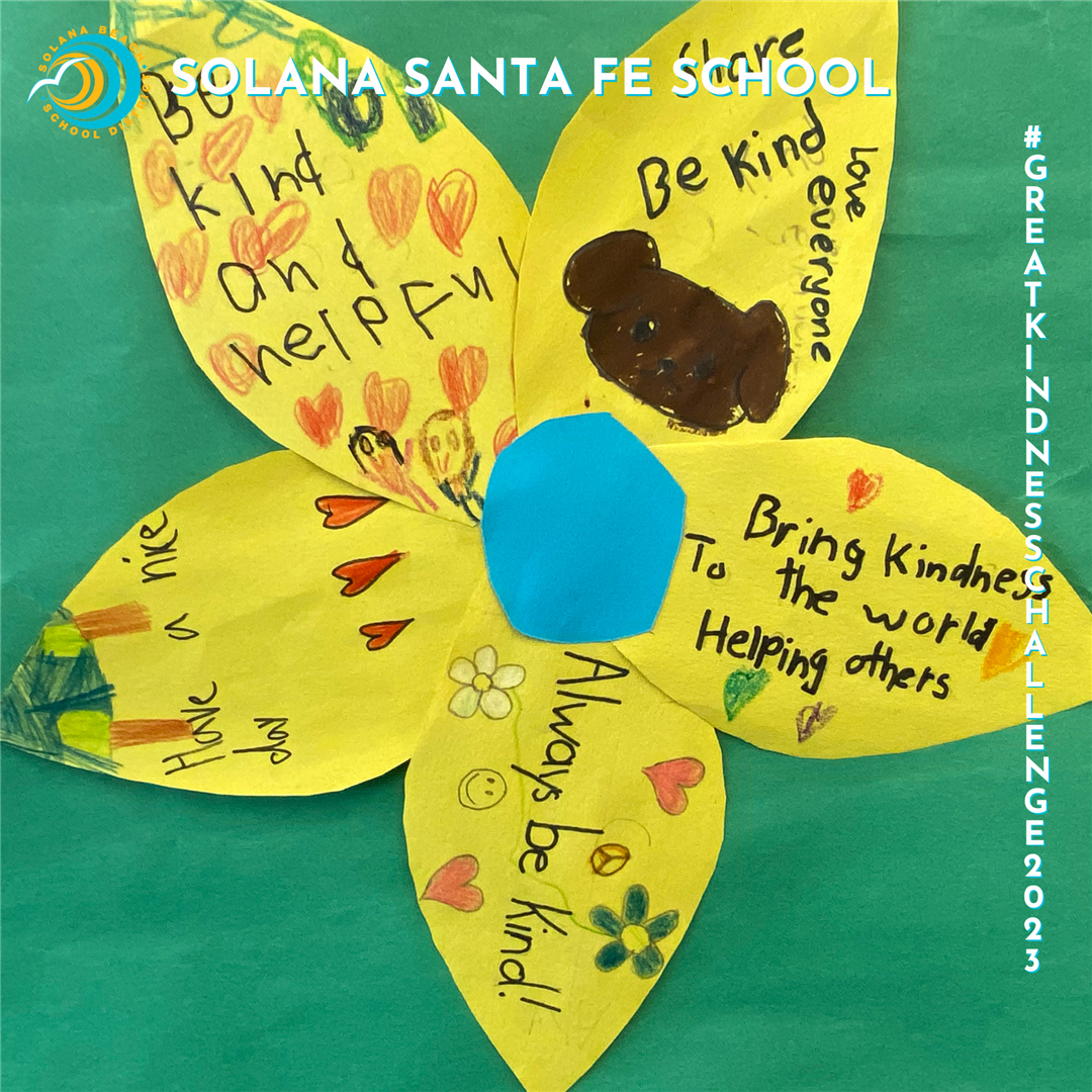 Solana Santa Fe School Kindness Wall