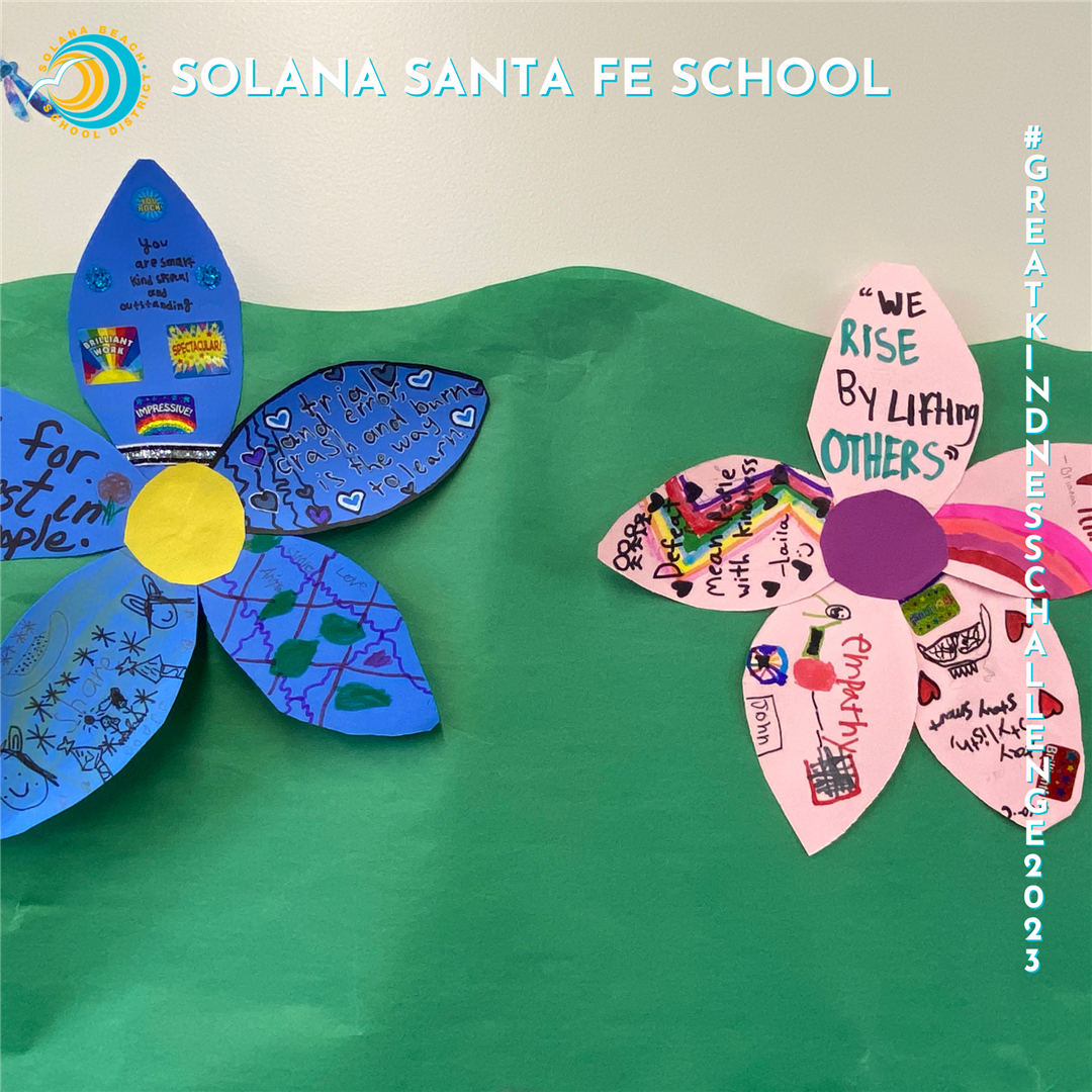 Solana Santa Fe School Kindness Wall