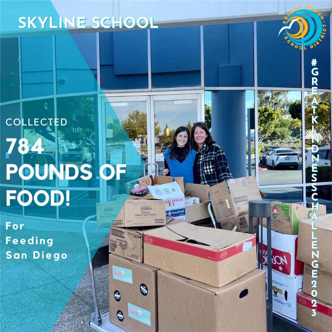 Skyline School Students Give Back