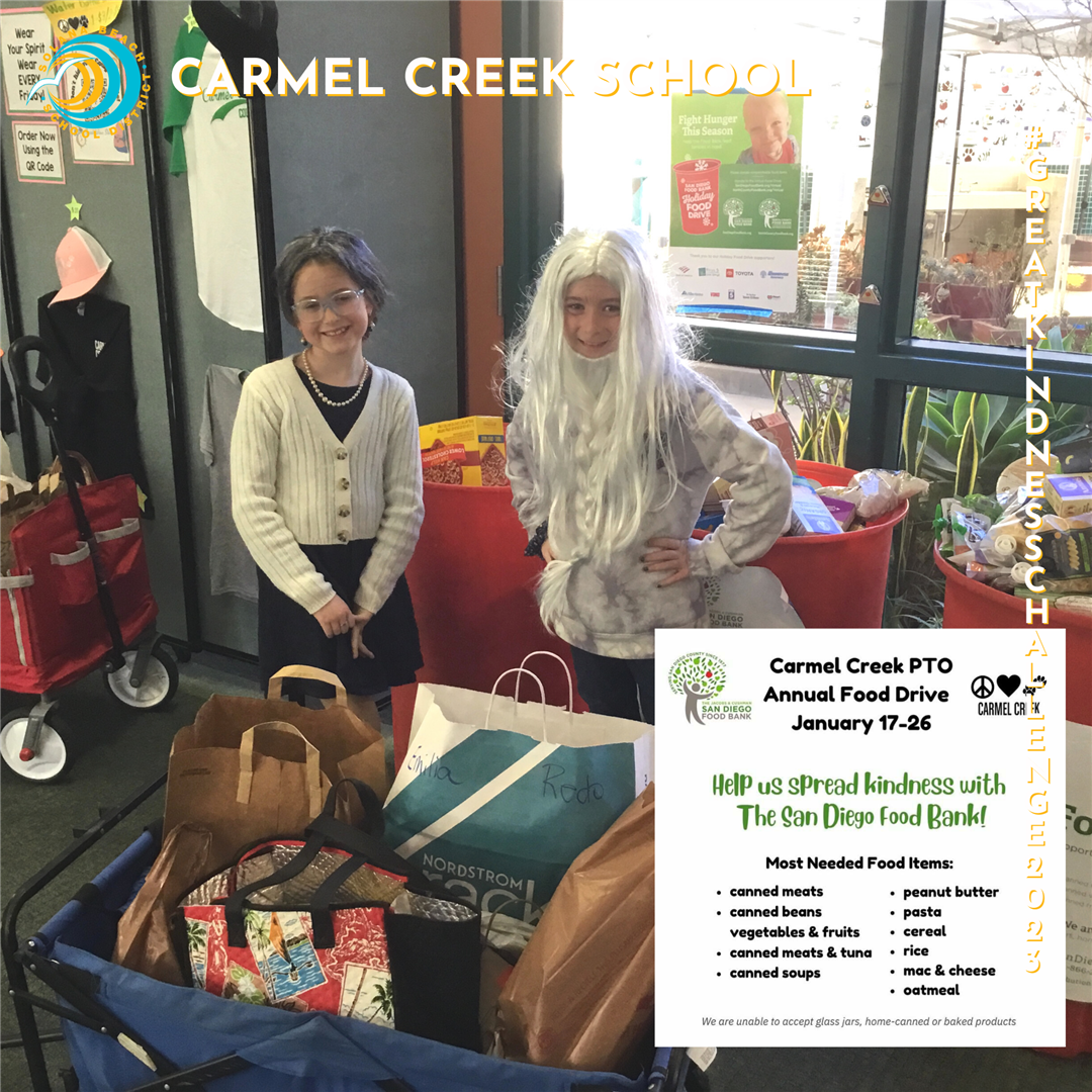 Carmel Creek Students Giving Back