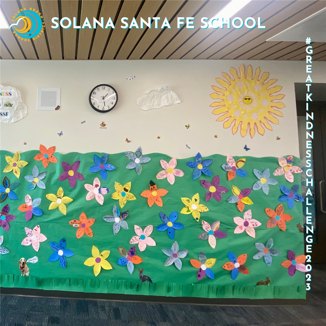 Solana Santa Fe School Kindness Wall