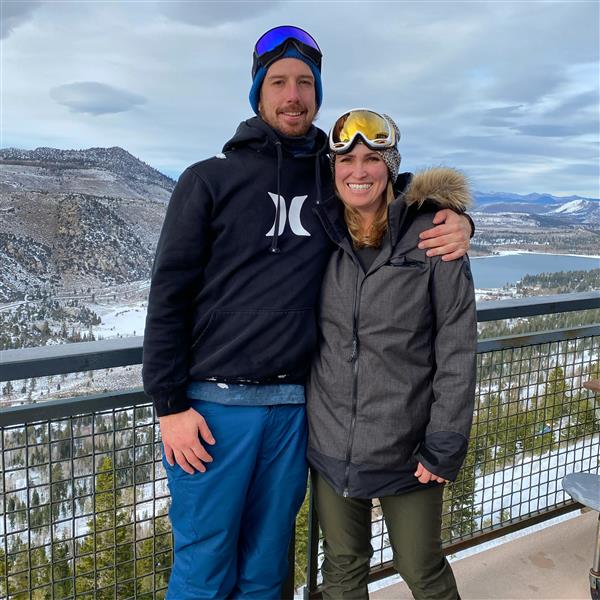 Mr. and Mrs. Shores in June Mountain